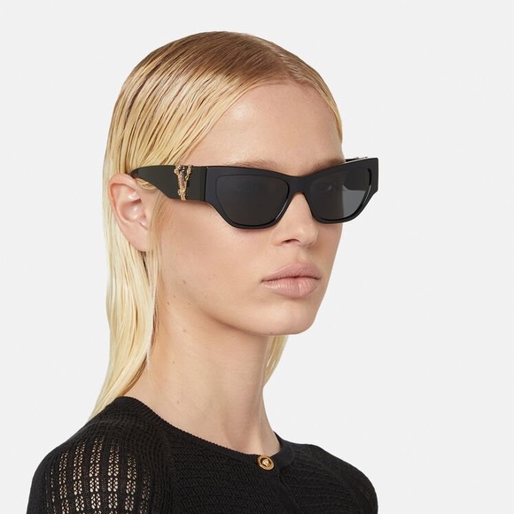 Versace Accessories - VERSACE 56MM Rectangle Sunglasses